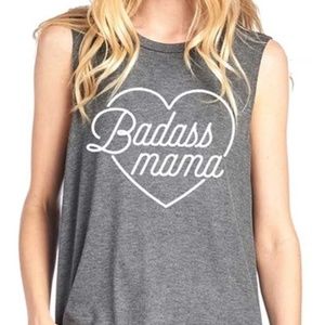 Badass Mama Muscle Tank